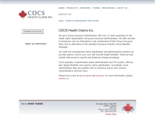 Tablet Screenshot of cdcs.ca